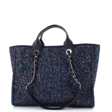 Chanel Deauville Tote Sequins Small