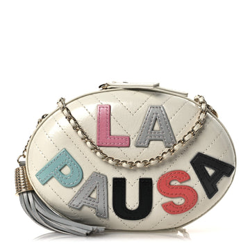 Chanel Embroidered Lambskin Chevron