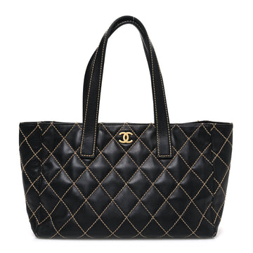 Chanel Calfskin Contrast Stitch Surpique