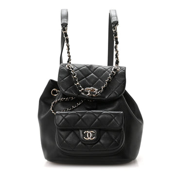 Chanel Glazed Aged Calfskin Quilted