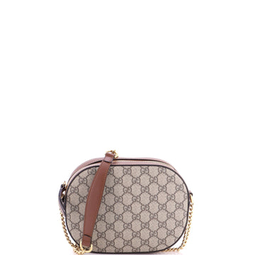 Gucci Chain Crossbody Bag Gg Coated