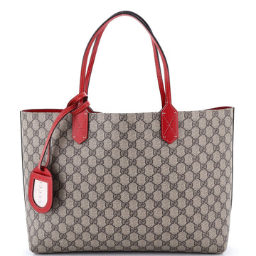 Gucci Reversible Tote Gg Coated Canvas