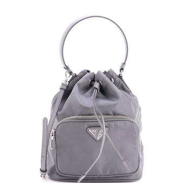 Prada Drawstring Bucket Bag Re-Nylon