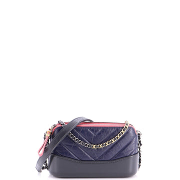 Chanel Gabrielle Double Zip Clutch With