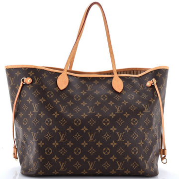 Louis Vuitton Neverfull Nm Tote Canvas