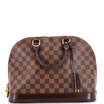 Louis Vuitton Alma Handbag Damier Pm