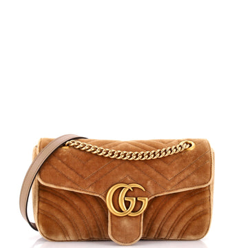 Gucci Gg Marmont Flap Bag Matelasse