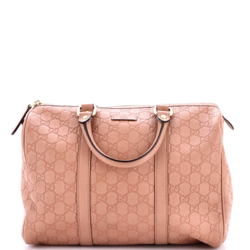 Joy Boston Bag Guccissima Leather Medium