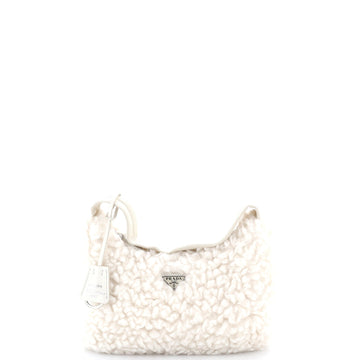 Prada Re-Edition Hobo Cashmere Mini