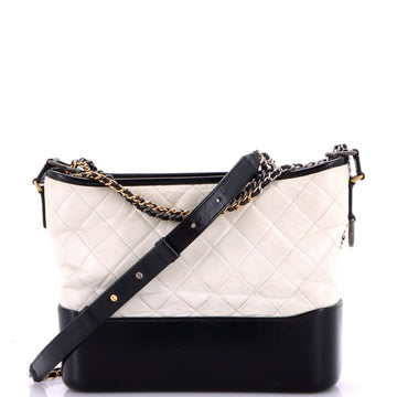 Chanel Gabrielle Hobo Quilted Aged