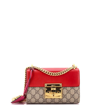 Gucci Padlock Shoulder Bag Gg Coated