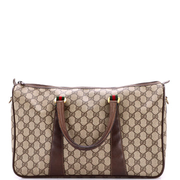 Gucci Vintage Convertible Duffle Bag Gg