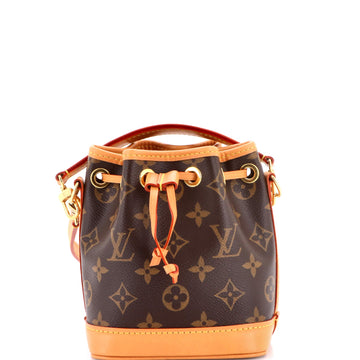 Louis Vuitton Noe Nm Handbag Canvas Nano