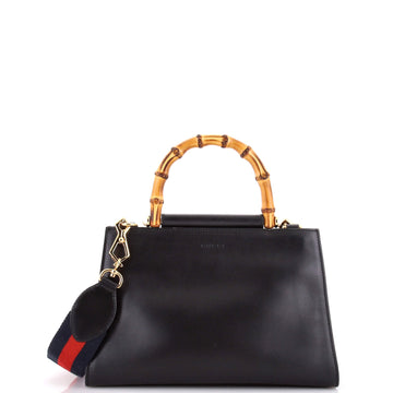 Gucci Nymphaea Top Handle Bag Leather