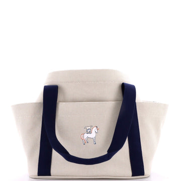 Hermes Cabriole Nappy Tote Canvas