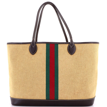 Gucci Ophidia Open Shopping Tote Canvas