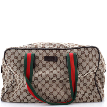 Gucci Web Strap Side Snap Carry On