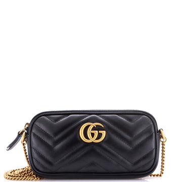 Gucci Gg Marmont Chain Crossbody Bag