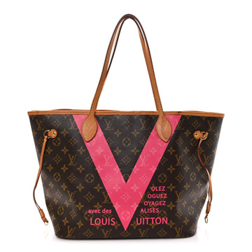 Louis Vuitton V Neverfull Mm Grenade