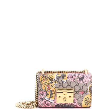 Gucci Padlock Shoulder Bag Bengal Print