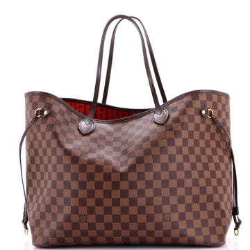 Louis Vuitton Neverfull Nm Tote Damier