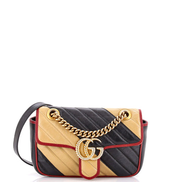 Gucci Gg Marmont Flap Bag Diagonal