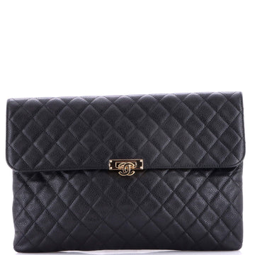 Chanel Golden Class O Case Clutch