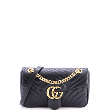 Gucci Gg Marmont Flap Bag Matelasse