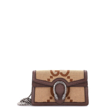 Gucci Dionysus Bag Jumbo Gg Canvas Super