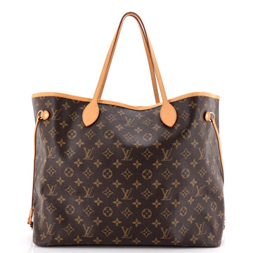 Louis Vuitton Neverfull Nm Tote Canvas