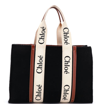 Chloe Woody Tote Recycled Felt With