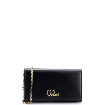 Chloe Iconic Flap Wallet On Chain