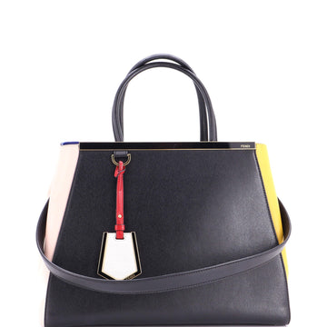 Fendi 2Jours Bag Leather Medium