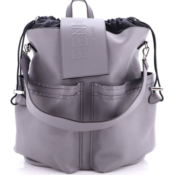 Fendi Strike Backpack Leather Large
