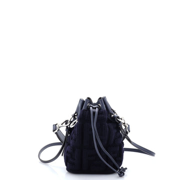 Fendi Mon Tresor Bucket Bag Zucca Knit