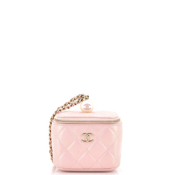 Chanel Classic Pearl Vanity Case With