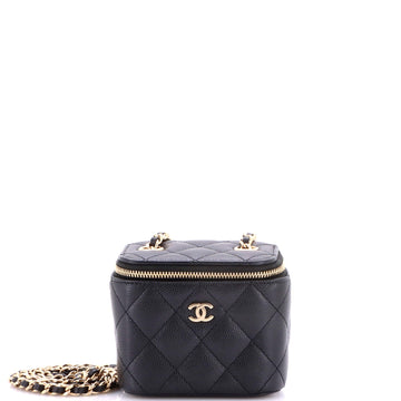 Chanel Classic Vanity Case With Chain