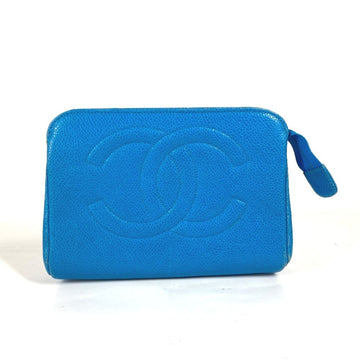 Chanel Timeless Wallet On Chain Caviar