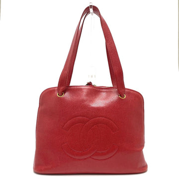Chanel Vintage Timeless Zip Tote Caviar