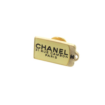 Chanel Cambon Brooch Metal Gold