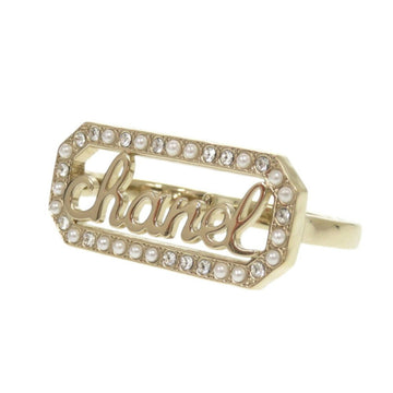 Chanel Band Ring Artificial Pearl And