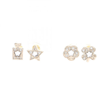 Chanel Cc Logo Earrings Metal