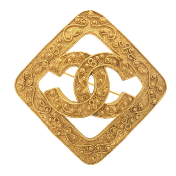 Chanel Cc Logo Brooch Metal