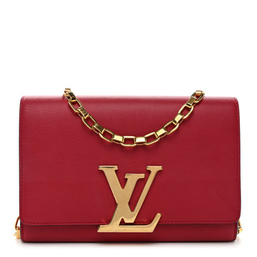Louis Vuitton Calfskin Chain Louise Mm