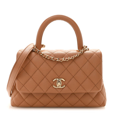Chanel Caviar Quilted Mini Coco Handle