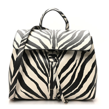 Mansur Gavriel Saffiano Zebra Print Mini