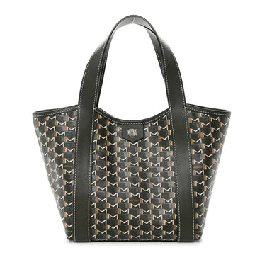 Moynat Canvas M Duo Tote Bag Bb Kaki