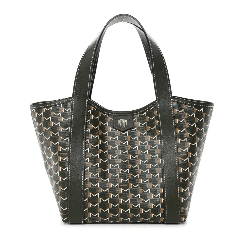 Moynat Canvas M Duo Tote Bag Bb Kaki