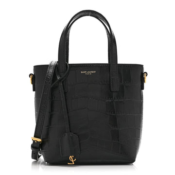 Saint Laurent Calfskin Crocodile