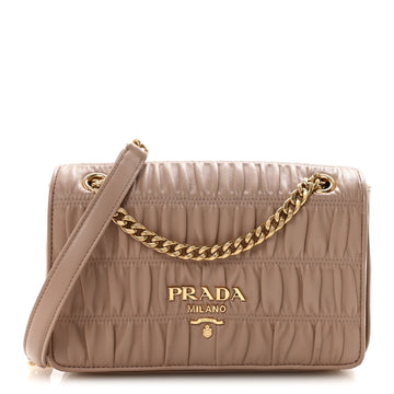 Prada Nappa Gaufre Flap Cipria